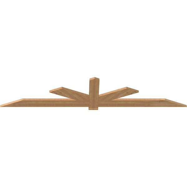 Ekena Millwork Kennewick Timber Gable Bracket, Western Red Cedar, 108"W x 22"H x 1 1/2"D x 5 1/2"F, 5/12 Pitch GBW108X22X0206KEN00SWR - main